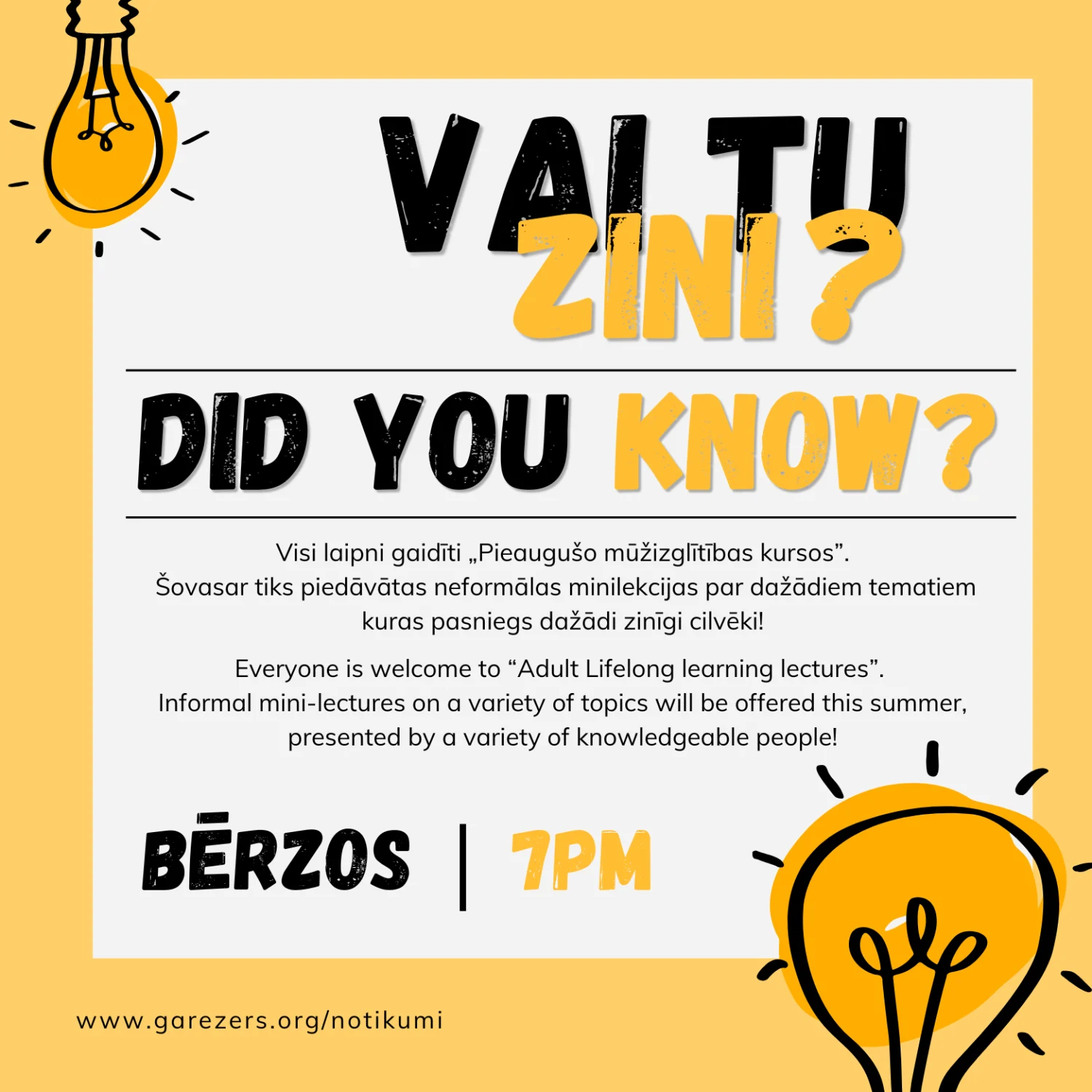 Vai Tu Zini